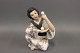 Orientalsk figur af Dahl Jensen, nr 1326. Japansk jonglør. 5000 m2 udstilling.