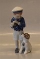 Royal Copenhagen figurine 683 RC Jens - boy with dog 16.5 cm (1021683-71000)