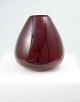 Holmegaard vaseRuby 15 cm