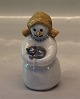 Royal Copenhagen figurine 0018 RC Snowman, Mother with cat 11 cm (1249018) Allan Therkelsen