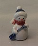 Royal Copenhagen figurine 0770 RC Snowman, Boy with shovel 5 cm Winther series figurine (1021770) Sven Vestergaard