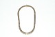 Brick Necklace with progressions 14 Carat GoldLength 40 cm.