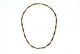Elegant necklace, 14 karat goldLength 42 cm.