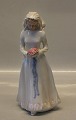 Royal Copenhagen figurine RC Bride 25 cm Bridal B&G 2512 Girl in long dress - bride ca 25 vm (RC)
