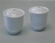 Salt 14071 og peber 14072 6 cm Royal Copenhagen Georgiana