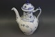 Royal Copenhagen musselmalet halv blonde kaffekande/vase nr. 519.