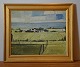 Landskabsmotiv.Karl Gram.51,5x61 cm.