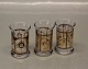 Julesnapseglas 5.8 cm HolmegaardJuledram