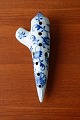 Ocarina i musselmalet porcelæn
