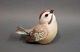 Dahl Jensen porcelænsfigur,Fuglekonge, nr. 1250. 5000m2 udstilling.