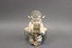 Kongelig porcelænsfigur,Faun med slange, nr. 1712. Figuren er fra 1962. 5000m2 udstilling.