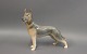 Kongelig porcelænsfigur,Schæfer hund, nr. 3261. 5000m2 udstilling.