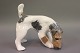 Kongelig porcelænsfigur, Ruhåret Foxterrier, nr. 3020.