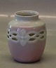 B&G Porcelain B&G 3215D-69 Pink Art Nouveau vase 8 cm Signed Marie Smith MS