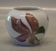 B&G PorcelainB&G 1442-70 Art Nouveau Vase with autumn leaves 7 x 9 cm Signed G - for Fanny Gaarde ?