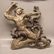 Michael Andersen & Son Bornholm, 4840-2 Sct George and the dragon releif 46 x 39 cm