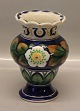 Aluminia kunstfajance 1407-1362 Julevase 1928 17 cm N. Thorsson - Blomster og gren