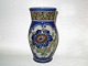 Large Aluminia Vase, Blue BackgroundDecoration number 1255/990Height 24 cm.