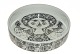Bjorn Wiinblad Round dishDek.nr. 3029-1285Diameter 22 cm.