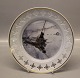 B&G Porcelain Artist Plate Carl Larsson B&G 8732 1978 Carl Larsson Plate - Series 3 - Motif #4 "Fishing" 21.5 cm Painted 1905 21.5 cm