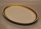 Kongelig Dansk Viftestellet, Guld 414-11564 Bakke til sukker fløde 18 x 25 cm