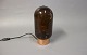 Ruben, Velvet, bordlampe designet af Niclas Hoflin i Copper og brunt glas. 5000m2 udstilling.