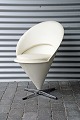 Verner PantonCone stol i læder solgt