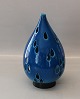 Popourri 22090 RC Lampshade and foot, 20.5 cm Gerd Boegelund, March 1964, Turquoise Royal Copenhagen Art Pottery