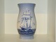 Bing & GrondahlLarge Unique vase decorated all in blue with sail boat