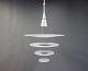 Enigma 425 pendel design af Shoichi Uchiyama og fremstillet af Louis Poulsen.5000m2 udstilling.
