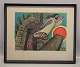 Art Print The resurrection and ascension 44.5 x 36.5 cmHenry Heerup (1907 - 1993)