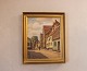 Maleri af Hans Kruuse fra 1920erne.5000m2 udstilling.
