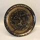 Bjørn Winblad 3052-1278 Årstiderne - Vinter 27,5 cm, gold på sort baggrund Nymølle