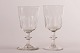 Cut BerlinoisChr. D. 8. GlassRed wine glassesH ca. 15 cm
