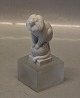 Royal Copenhagen 0074 RC  Lion Marmoset Monkey  white 12.5 cm Pia Langelund (1249074)