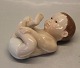 Royal Copenhagen figurine 0027 RC Happy Baby 6.5 x 12 cm, Allan Therkelsen (1249027)