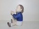 Bing & Grøndahl FigurDreng fletter fingre