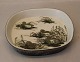 Diana Aluminia Copenhagen Faience 1048-5303 RC Bowl with ducks  3.5 x 15 x 17 cm Nils Thorson