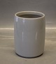 White Pot 6241 Vase 11 x 7.7 cm Design Grethe Meyer Royal Copenhagen Porcelain