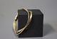 Flot enkelt guldarmlænke i 14 kt. med 3 rækker og kasse lås. 5000m2 udstilling.