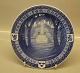 #192 RCM Royal Copenhagen Collector Plate 1920 The memorial for the volunteers #Faldne for Danmark