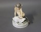 Kgl. figur Faun med kanin nr. 439