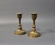 Et par Franske lyre bronze forgyldte stager fra ca. år 1880.5000m2 udstilling.