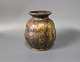 Keramik vase i brune farver af Bode Willumsen.5000m2 udstilling.