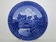 Royal Copenhagen Mindeplatte fra 1915San Fransisco Californien