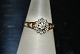 Gold ring with Diamonds 9 KaratSize 56