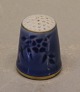 B&G porcelain Blue Christmas Rose B&G 9578 Thimble Christmas Rose with gold 2.5 cm