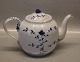 B&G Blue Butterfly porcelain 238 Large tea pot 17 c, 7.5 dl (656)