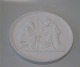 B&G 4006 Royal Copenhagen White Bisque plaques after Bertil Thorvaldsen 14.5 cm  The Ages of Life "Winther - Old Age