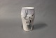 Vase med blomstermotiv af Royal Copenhagen, no.: 2278.5000m2 udstilling.